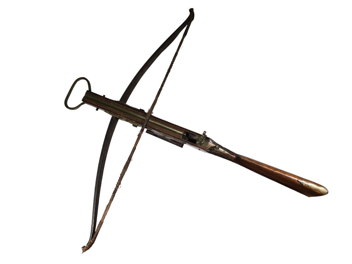 Antique Crossbow, 19th Century Or Earlier