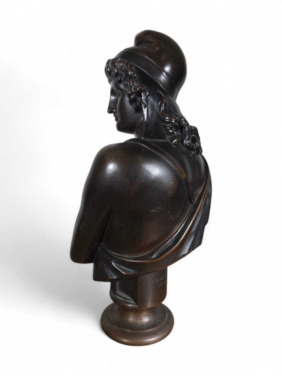 Buste En Bronze De Jean-baptiste Clesinger (1814–1883), « Attis, époux De Cybèle », Par Barbedi-photo-5