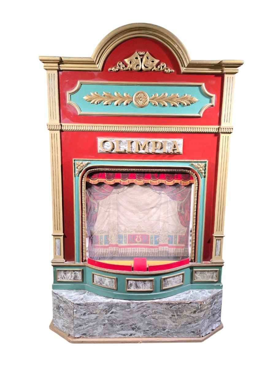 Théâtre d'Automates Rare Du XIXe Siècle-photo-6