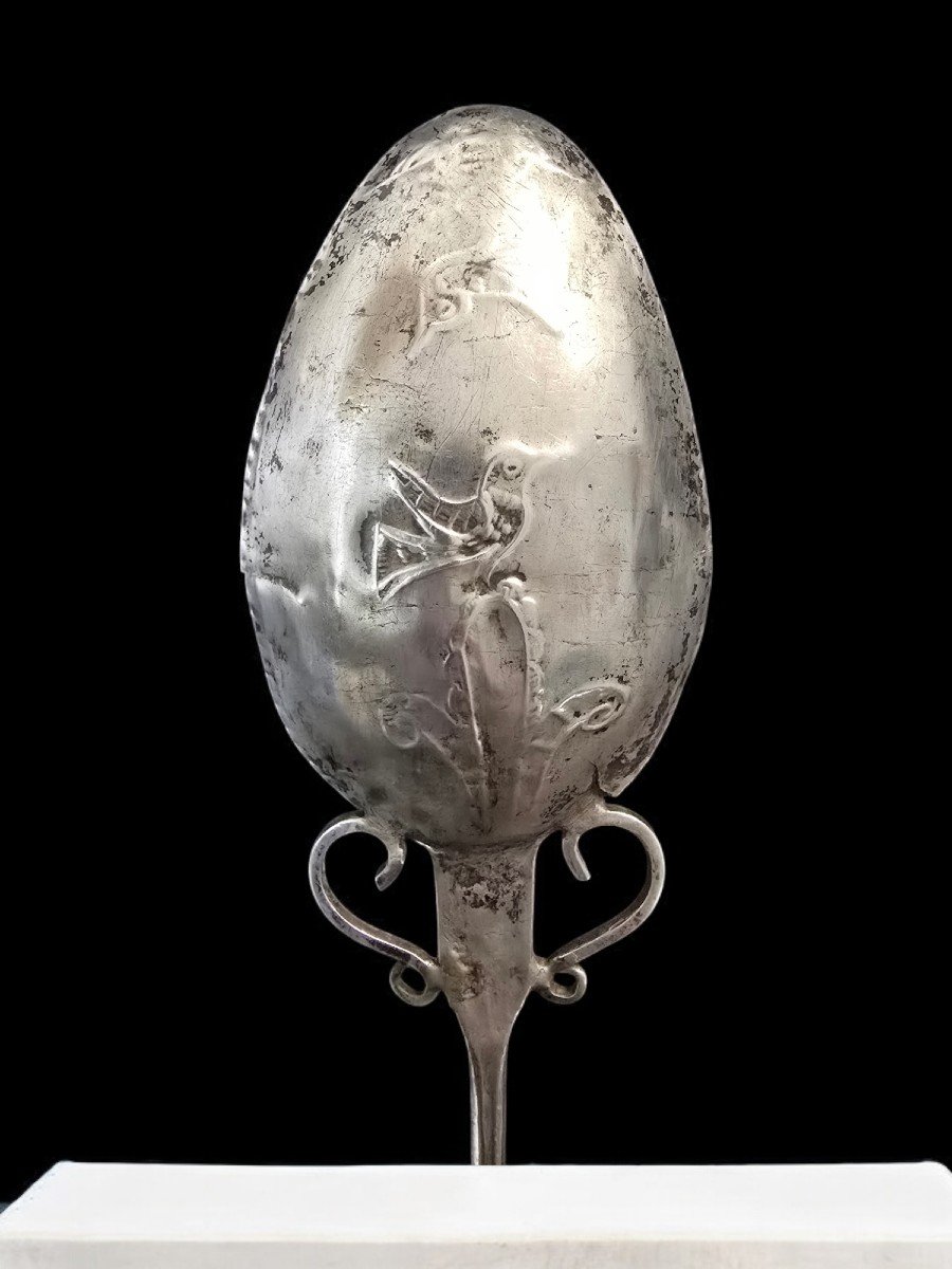 épingle à Cheveux Coloniale En Argent Du XVIIIe Siècle – Pérou-photo-8