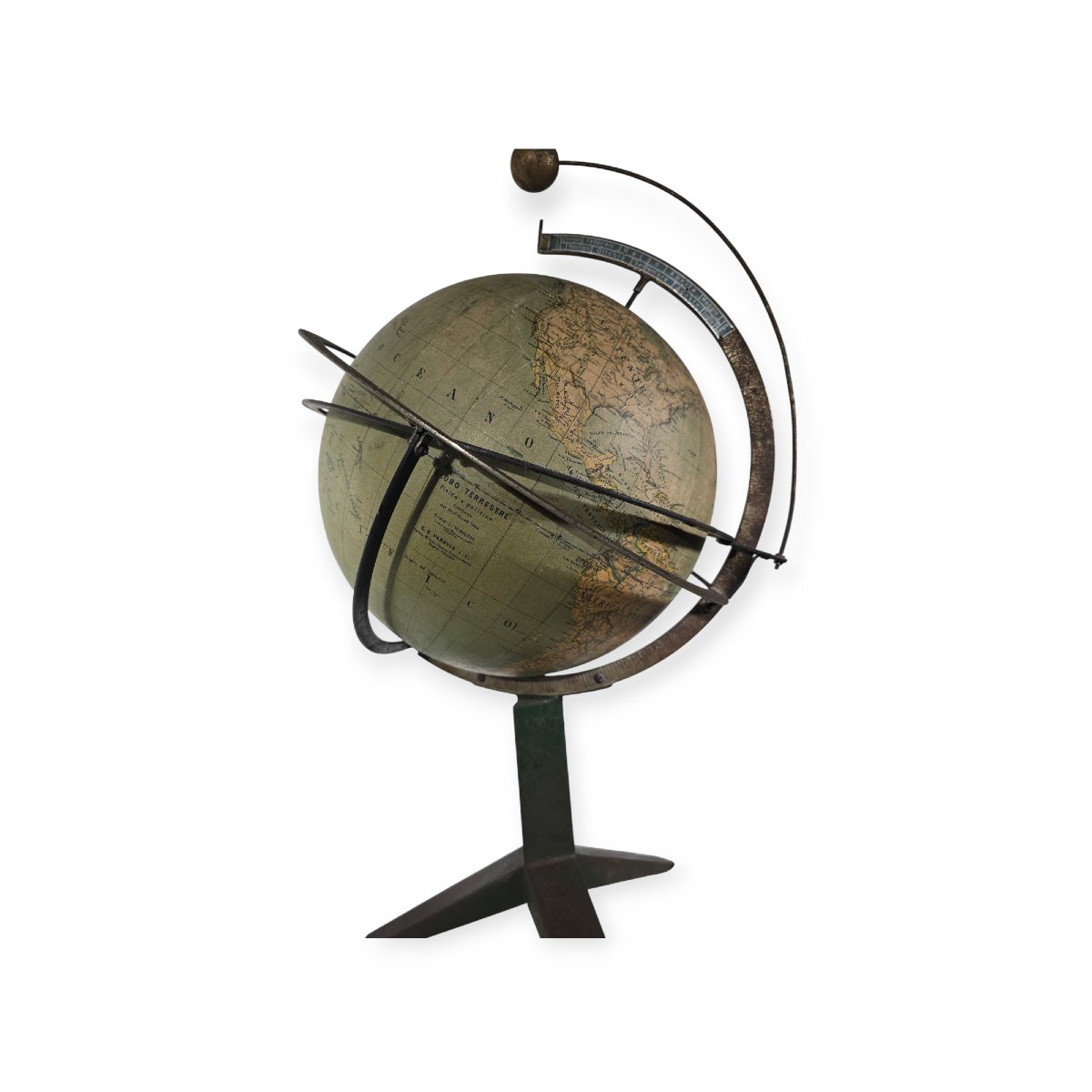 Orrery Antique – Tellure De Paravia, Turin (1900, Italie)-photo-2