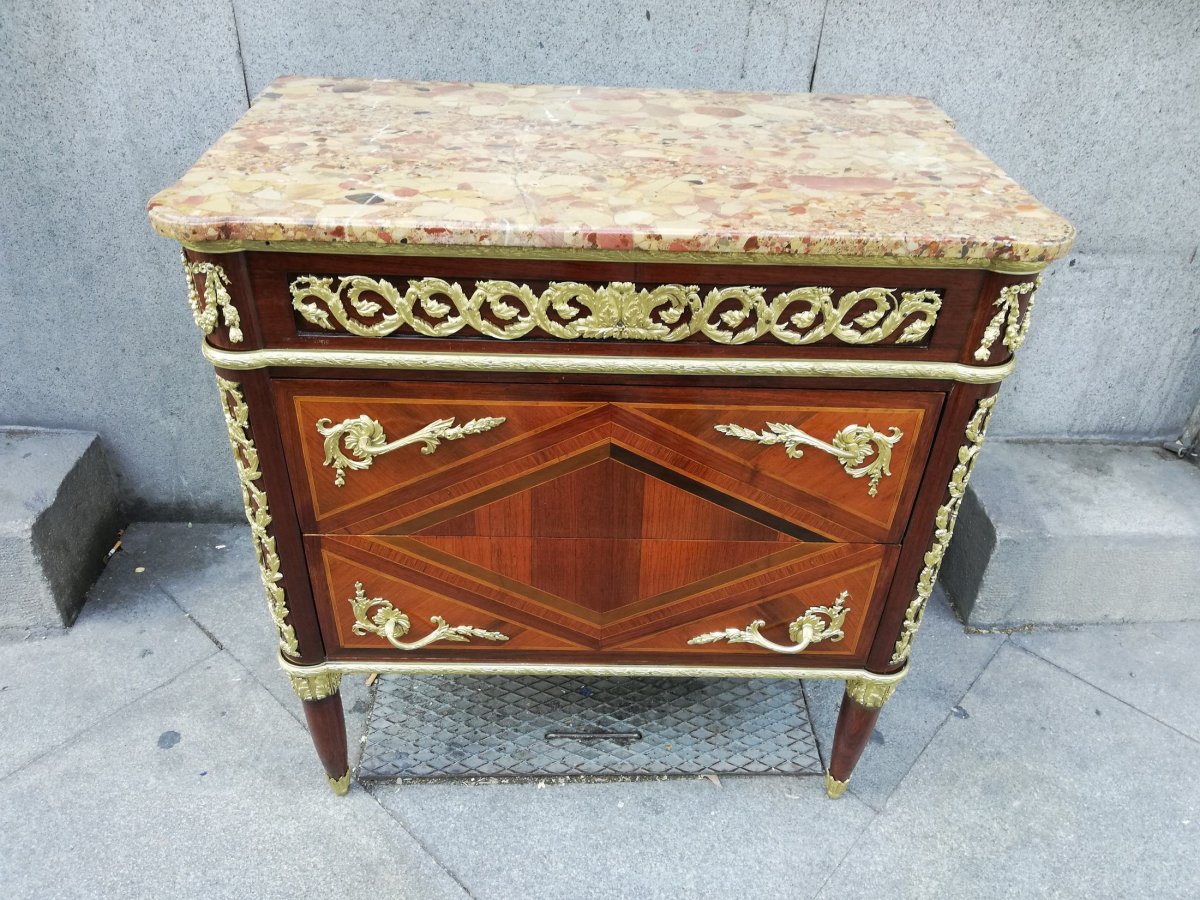 Jean-françois Leleu (1729 - 3 Septembre 1807) Commode-photo-2