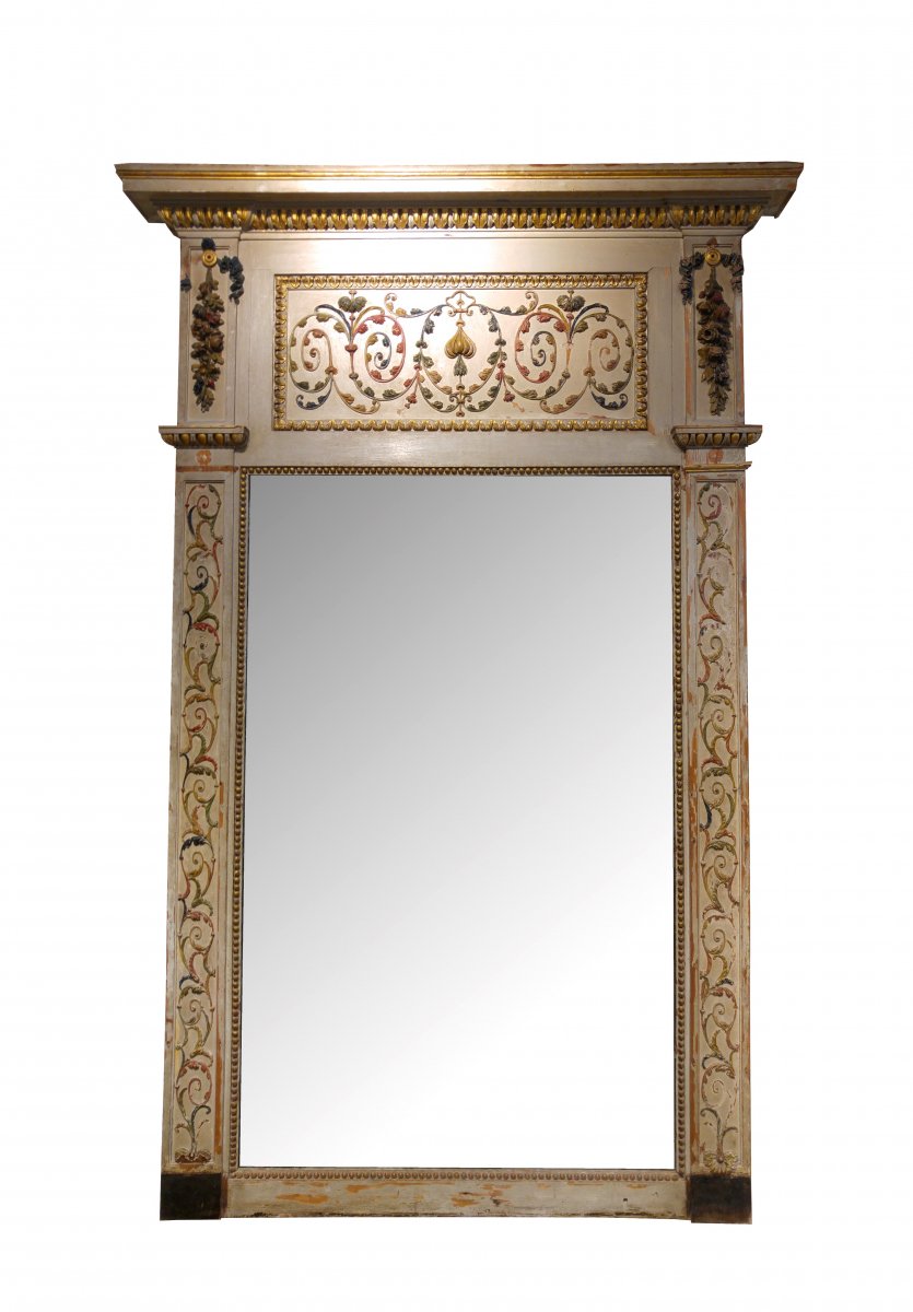 XVIIIth Century Italian Mirror, Large Size