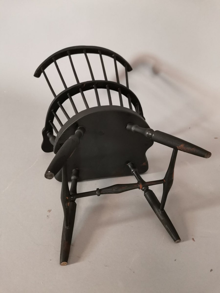 Windsor Miniature Chair XIX Eme-photo-4