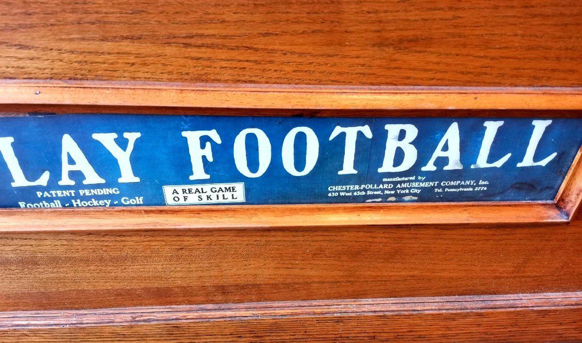  jeu Jouet Football Mecanique Des Annee 30  -photo-2