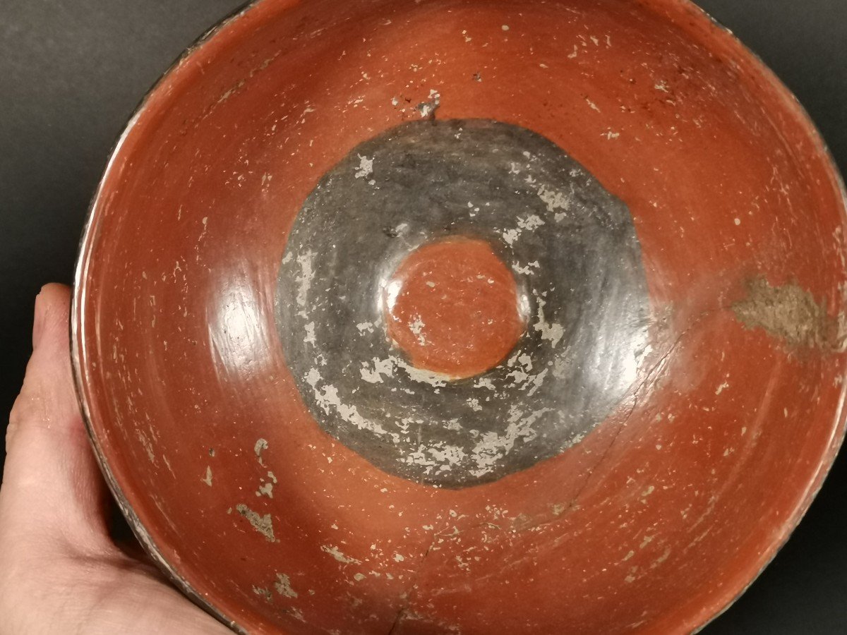 Pre-columbian Polychrome Bowl-photo-3