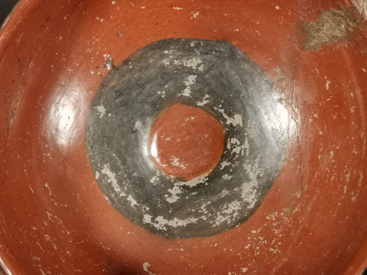 Pre-columbian Polychrome Bowl-photo-2