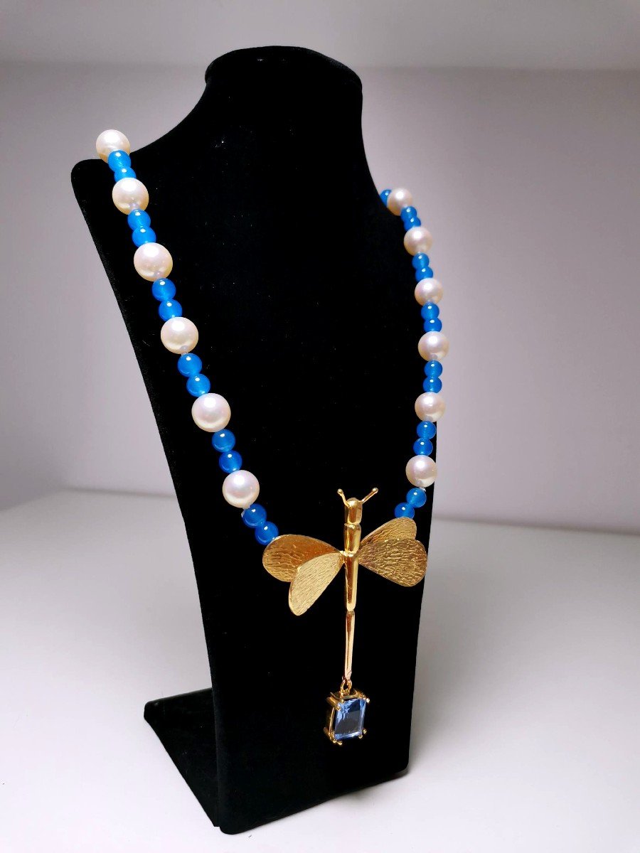 Necklace Cultured Pearls 20 Eme-photo-6