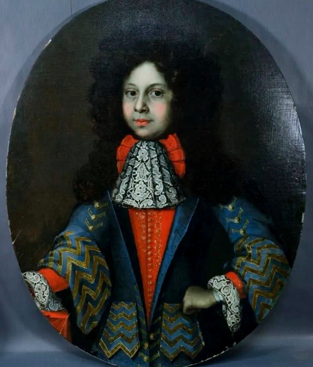 Portrait Of A XVIIth Century "mulatto" Aristocrat