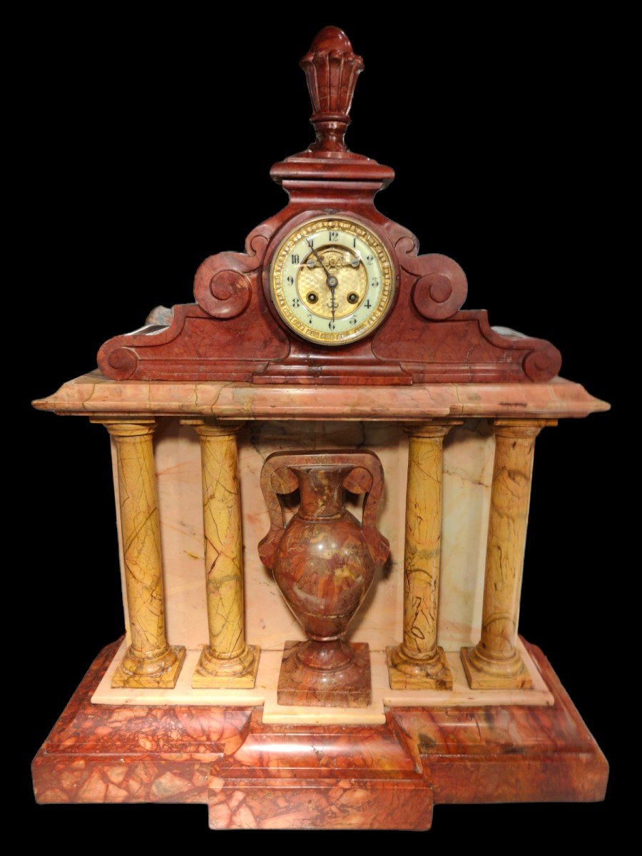 Large Marble Pendulum From The 19th Century