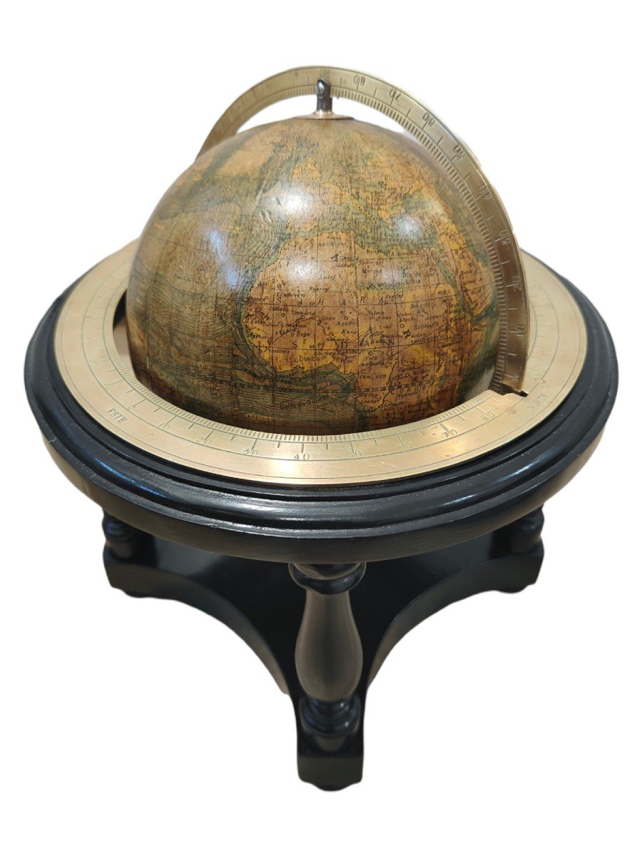 Rare Globe Paluzie Du XIX Siecle-photo-2