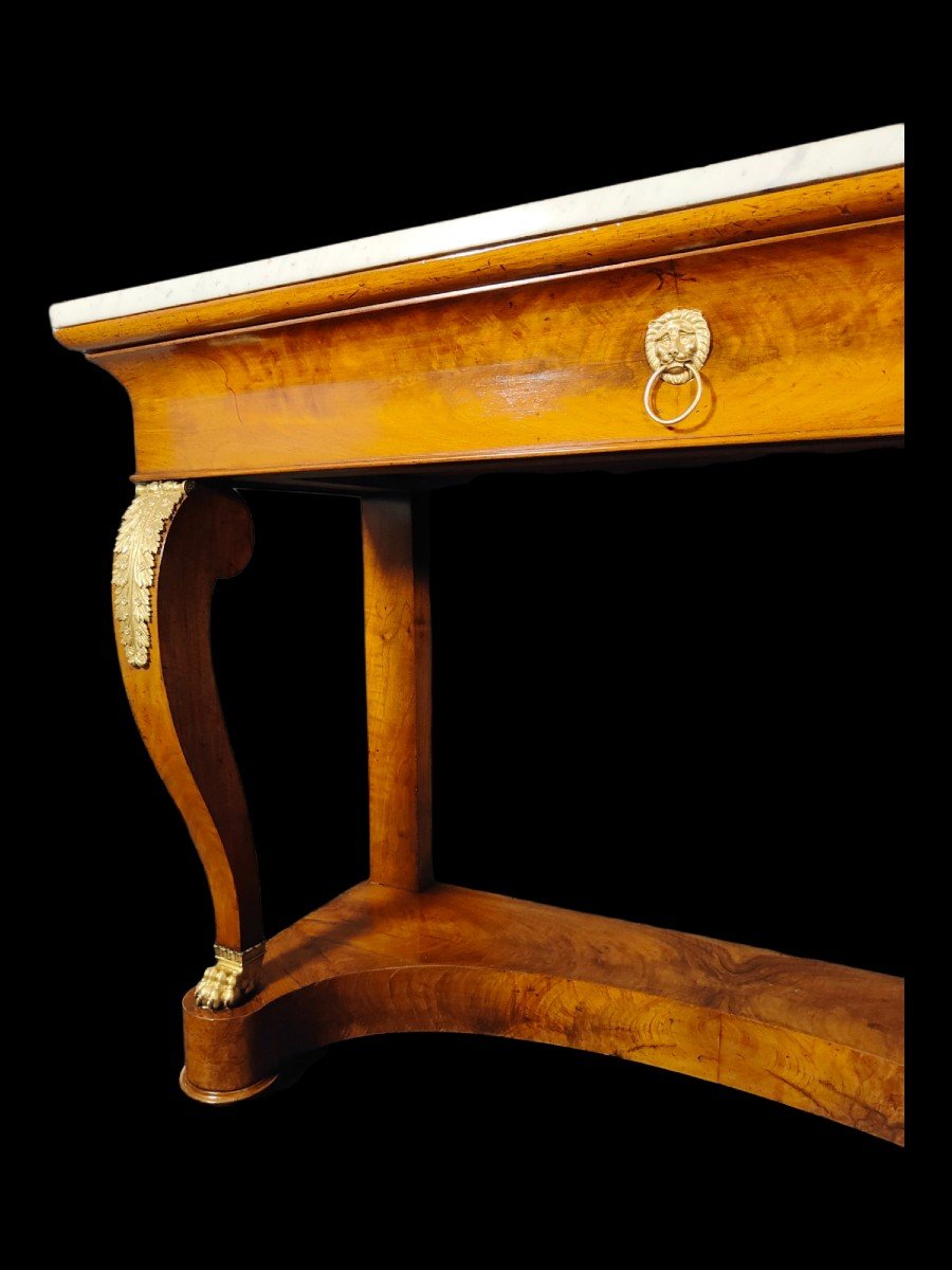 Grande Console Empire Du Début De 1800-photo-3