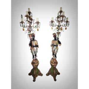 Discover The Elegance And Charm Of 1930s Italy With These Superb Vénit Candelabras
