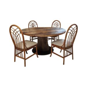 Add A Vintage Chic Touch To Your Space With Our Beautiful Indian Style Wooden Table