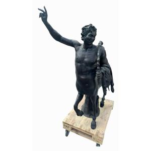 Centaure Monumental En Bronze 160 Cm