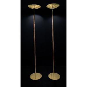 Pair Of Art Deco Lamps