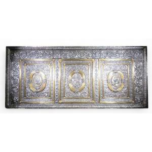 17th Century Italian Silver And Silver-gilt Altar Panel (paliotto)