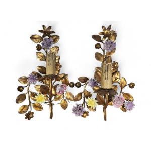 Pair Of 20th Century French Wall Sconces