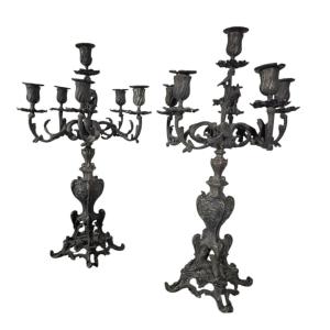 Pair Of 19th Century French Candelabra