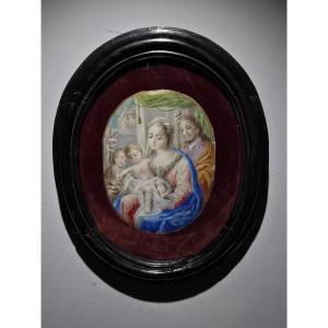 17th Century Italian Painting – The Holy Family