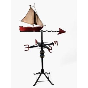 1950s Spanish Metal Weather Vane 