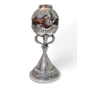 18th Century Colonial Sterling Silver Mate Cup