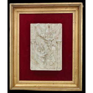 19th Century Renaissance Marble Relief