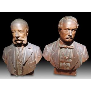 Pair Of 19th Century Busts