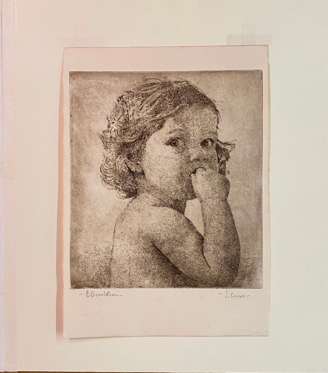 Ettore Beraldini - Portrait d'Une Petite Fille, Liliana-photo-2