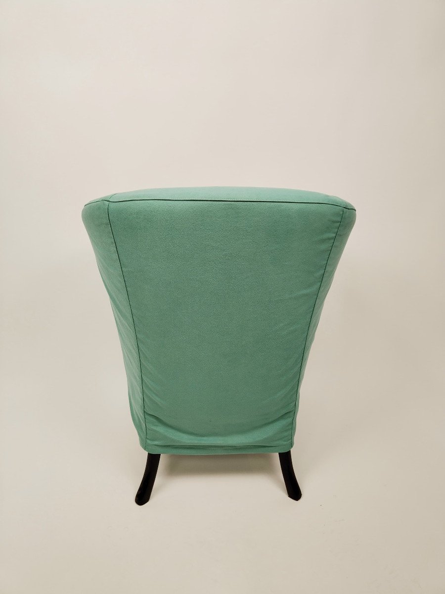 "progetti 63230" Fabric Armchair, Giorgetti, Italy 1987-photo-2