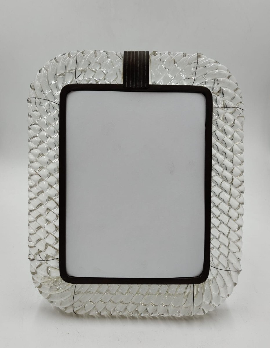 Murano Glass Mirror, 1950s/60s, Italy