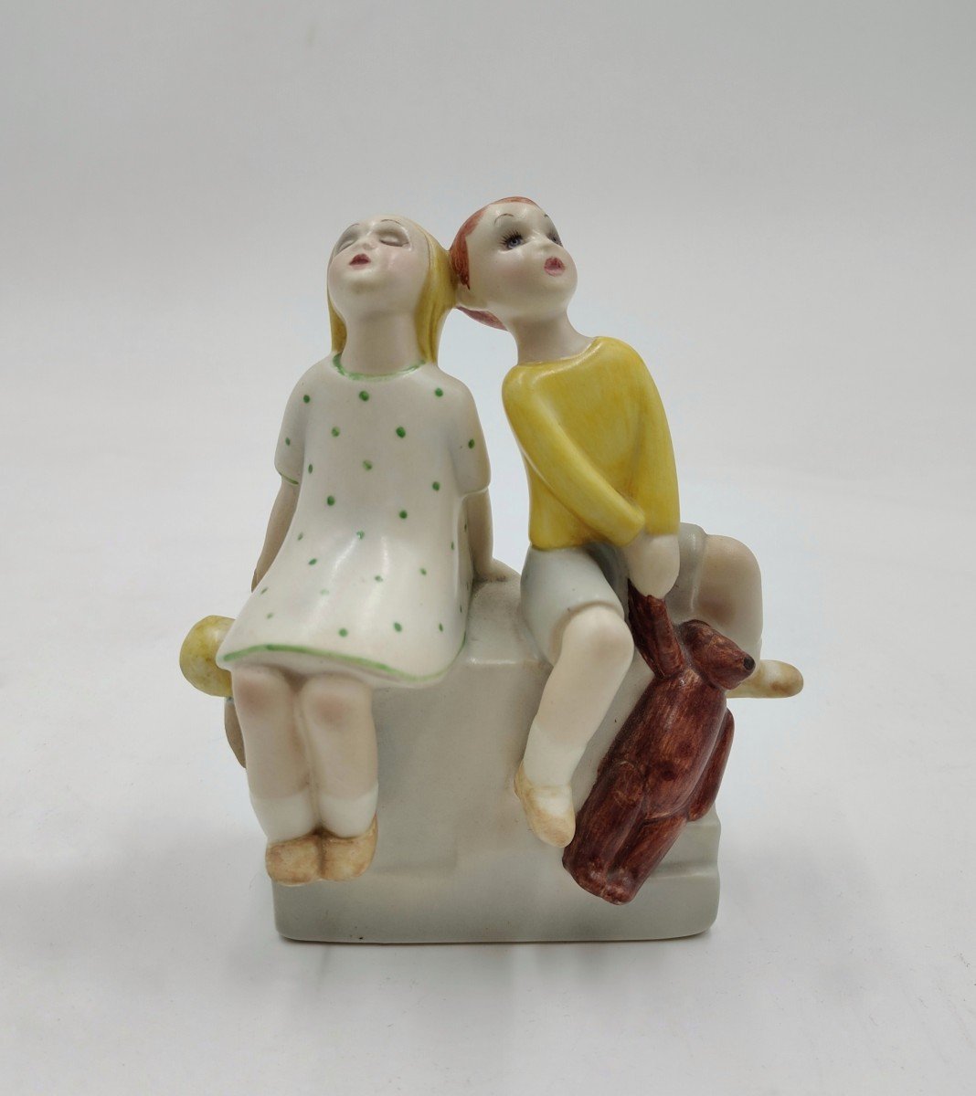 Ceramica Lenci “bambini”, Italia 1930