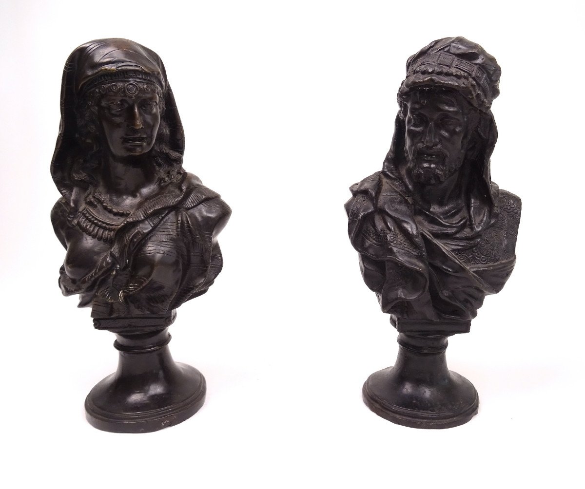 Personnages Classiques, Copie De Bustes En Bronze 