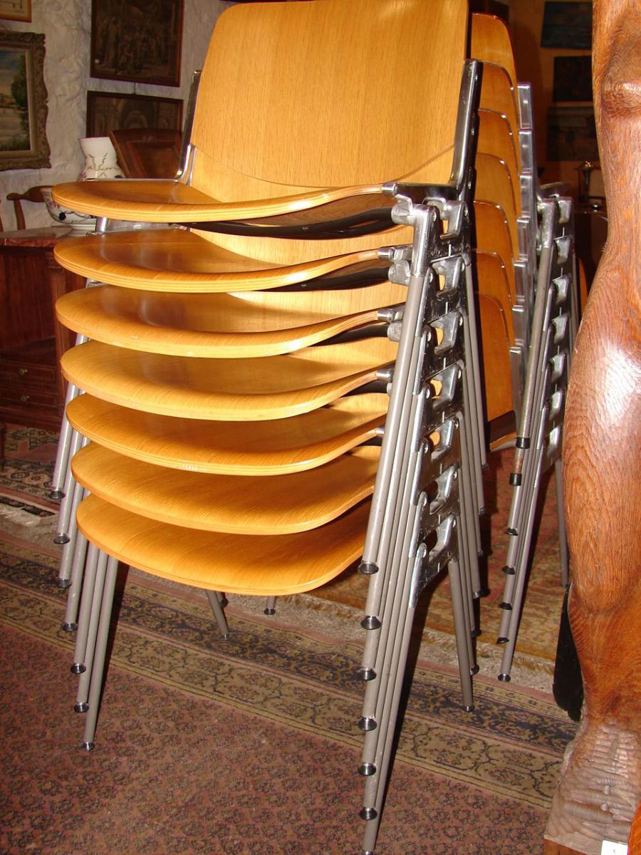 60 Chairs Castelli Giancarlo Piretti 1980-photo-2