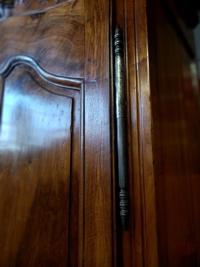 Provencal Walnut Wardrobe-photo-4