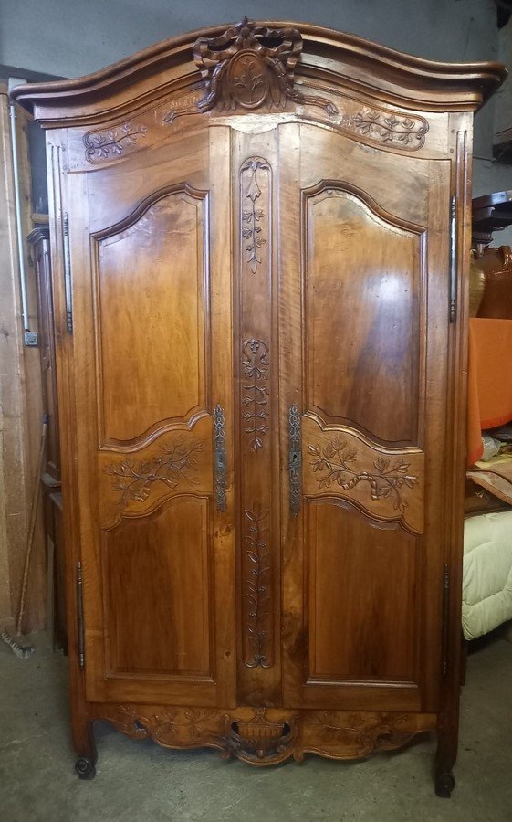 Provencal Walnut Wardrobe