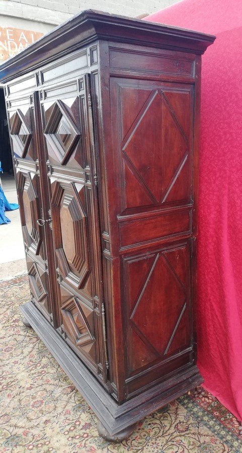 Armoire transition Louis XIII / Louis XIV-photo-4