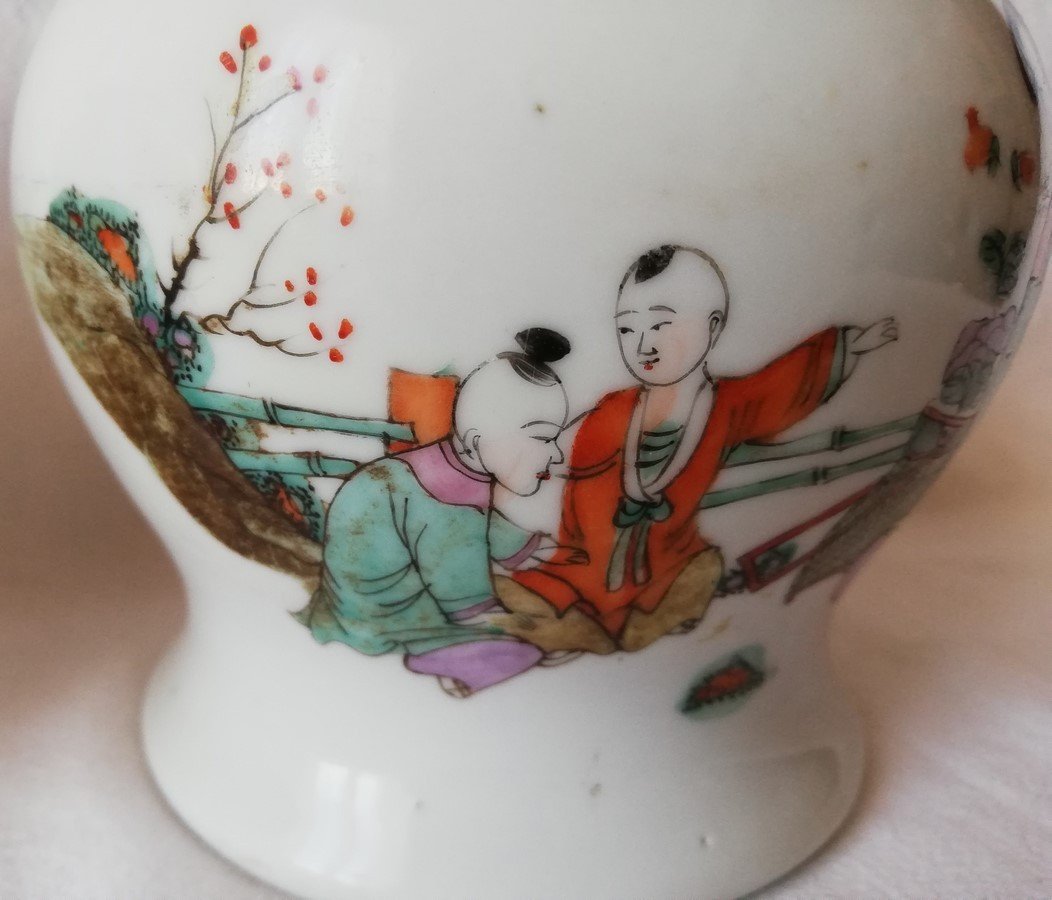 Two China Porcelain Pots-photo-2