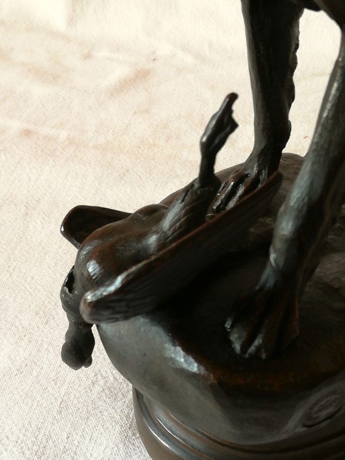 Bronze By A. Barye-photo-6