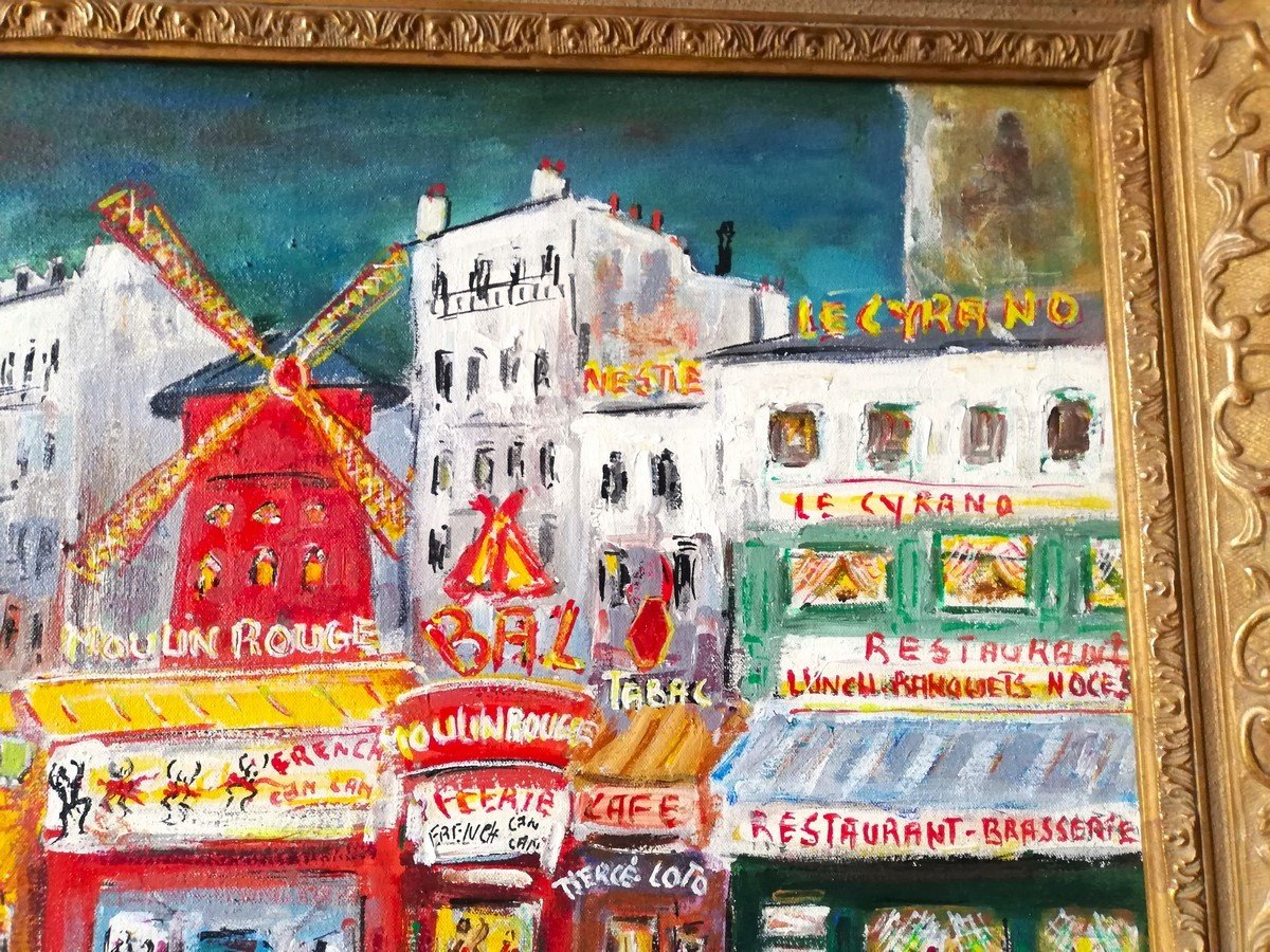 Oil On Canvas Pigalle-photo-4