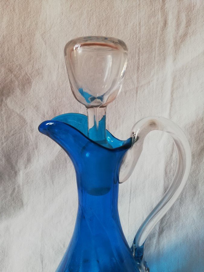 Enameled Glass Carafe-photo-2