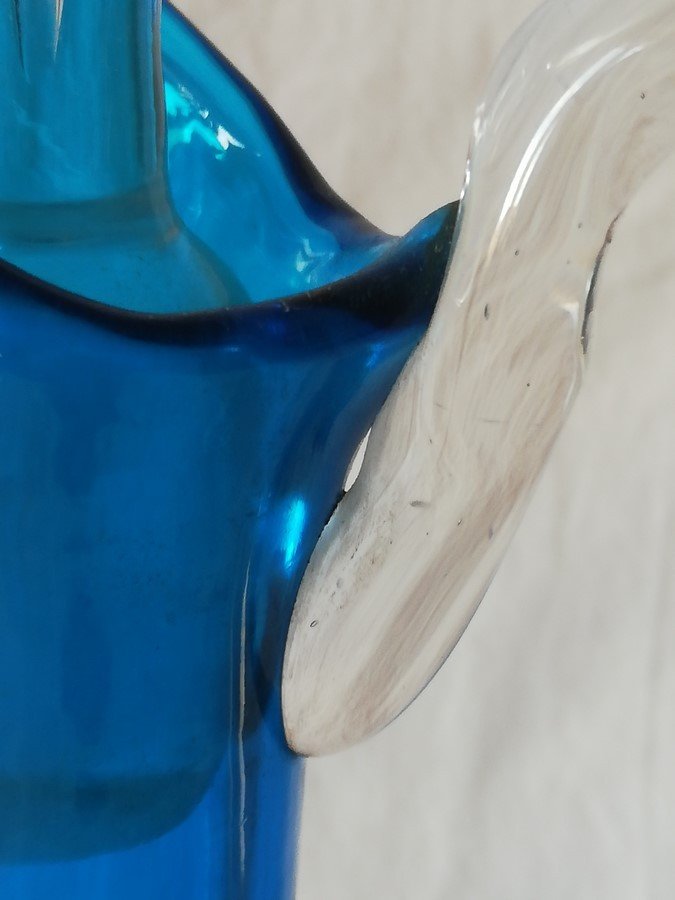 Enameled Glass Carafe-photo-8