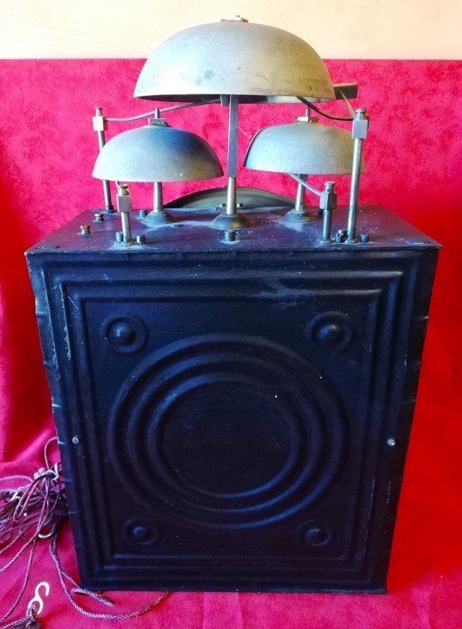 19th Century Movement With Three Bells-photo-3