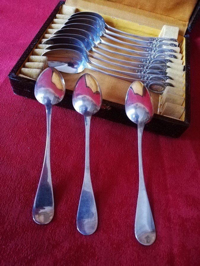 Twelve Silver Teaspoons-photo-4