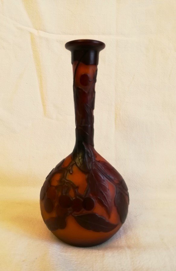 Soliflore Vase By Gallé