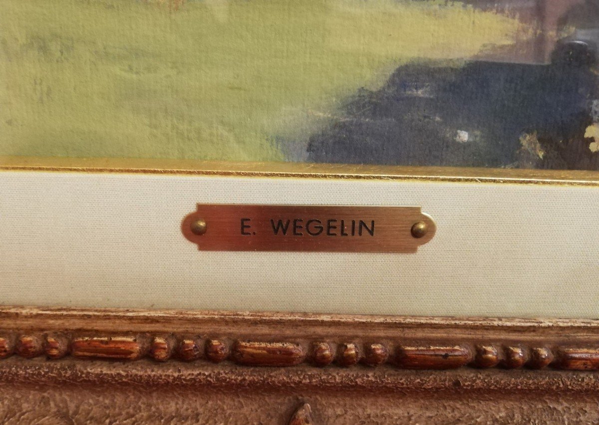 Aquarelle de Emile WEGELIN-photo-4