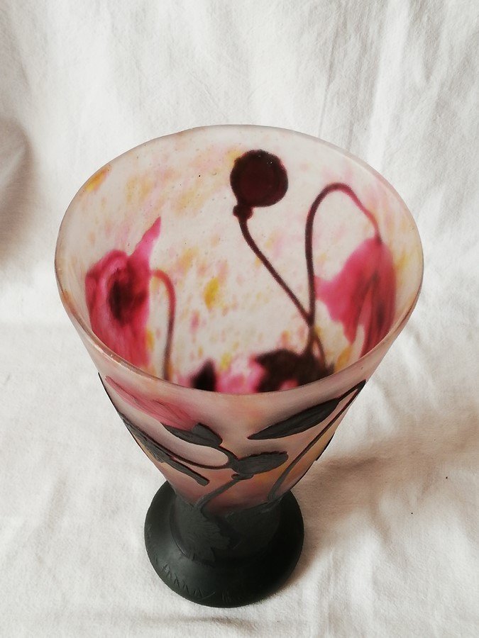 Daum Pedestal Vase-photo-6