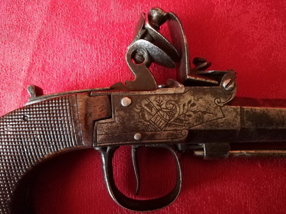 Pair Of Flintlock Pistols-photo-4