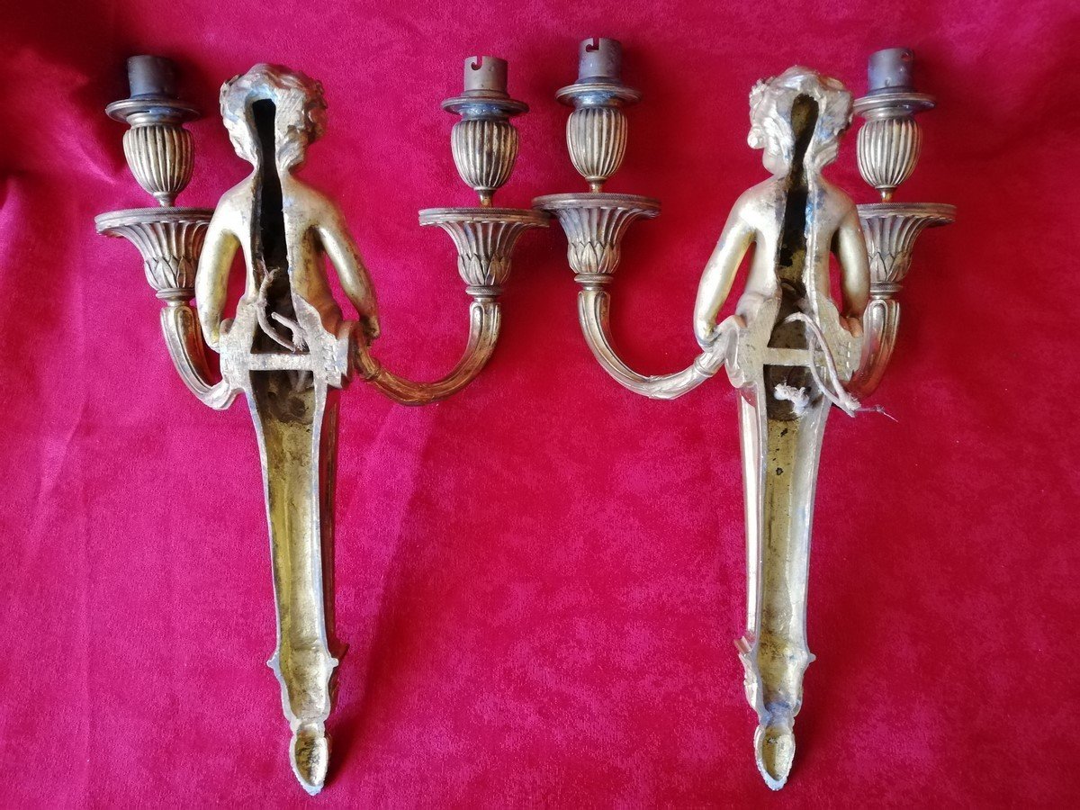 Pair Of Wall Lights-photo-2