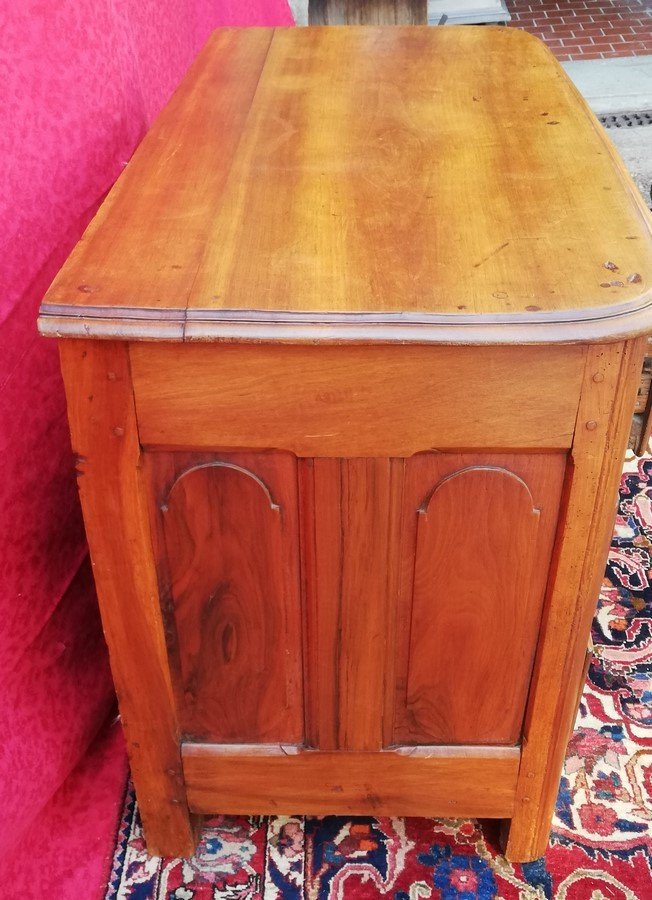 Louis XIV Chest Of Drawers In Walnut-photo-3